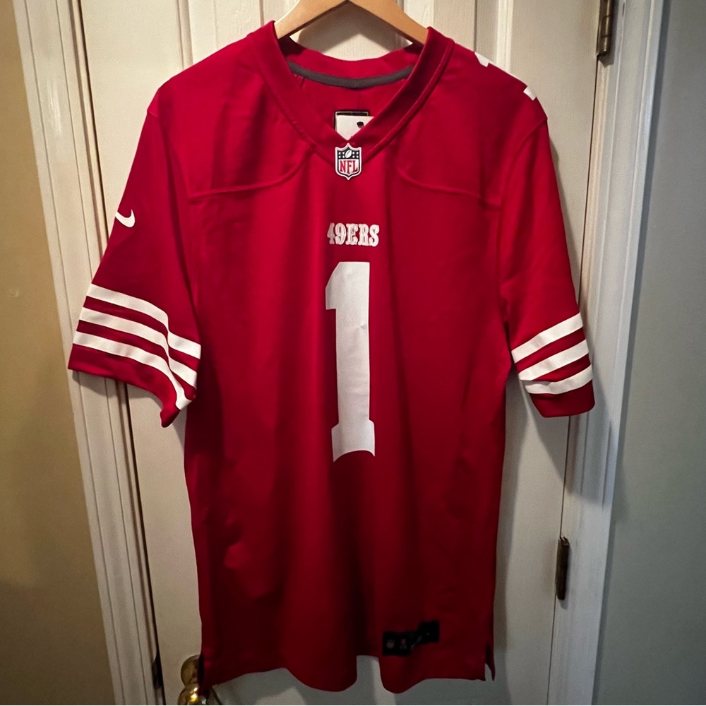 Nike Deebo Samuel Sr San Francisco 49ers football jersey- Men’s Large